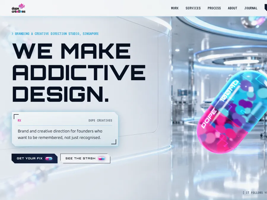 wearedope.asia homepage